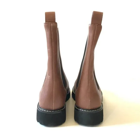 NEW JCrew Gwen Chelsea Boots Booties Womens 6 7.5 8 8.5 9 9.5 10.5 11 Brown - Picture 6 of 10